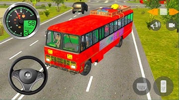 Indian Sleeper Bus Simulator |  Bus Driving Simulator 2026 _  Bus Simulator Game Android Gameplay