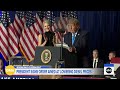 Trump campaigns in GOP stronghold as state declares emergency over heating oil