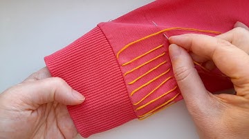 2 Ways to Shorten Sleeve Without Cutting - Sewing Tutorial