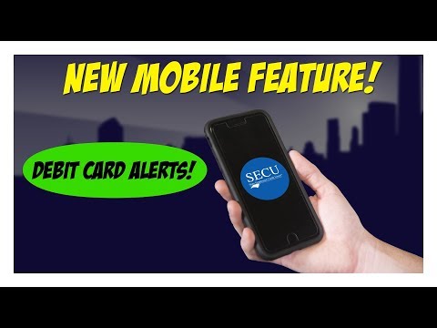 SECU Debit Card Alerts