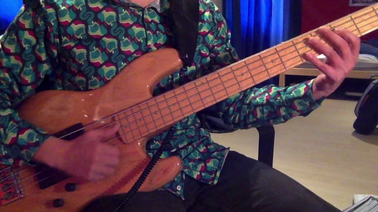 De Gier Custom Made 5 string Bass Demo (Passive)