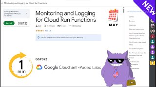 Monitoring and Logging for Cloud Run Functions | #2025 | #GSP092 |#qwiklabs |Solution