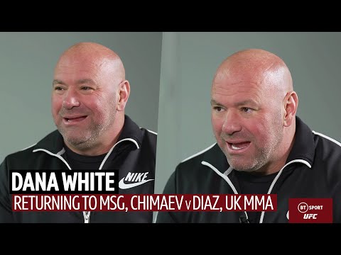 "*That* would be feeding Diaz to the wolves!" Dana White on Khamzat Chimaev, UFC London, and UFC 268