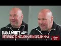 "*That* would be feeding Diaz to the wolves!" Dana White on Khamzat Chimaev, UFC London, and UFC 268