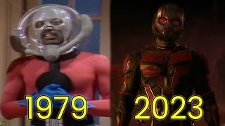 Evolution of Ant-Man in Movies &amp; TV (1979-2023)