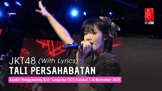 Jkt48  Tali Persahabatan rope No Yuujou  Twt sts Raisha 16 November 2025