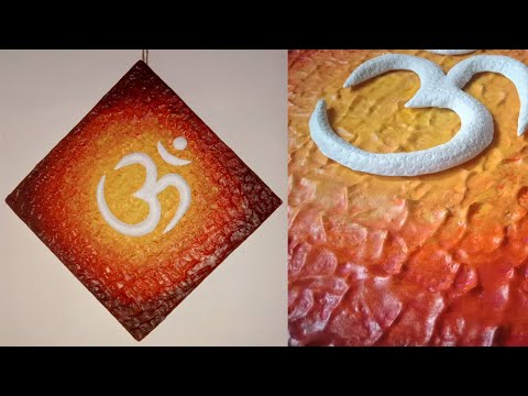 Diy Wall Hanging With Plaster Of Paris Craft Ideas To Try At Home With Pop Youtube