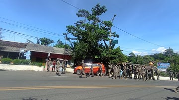 Satpol PP Kab Sukabumi Tertibkan Ratusan Bangunan dan PKL di Palabuhanratu