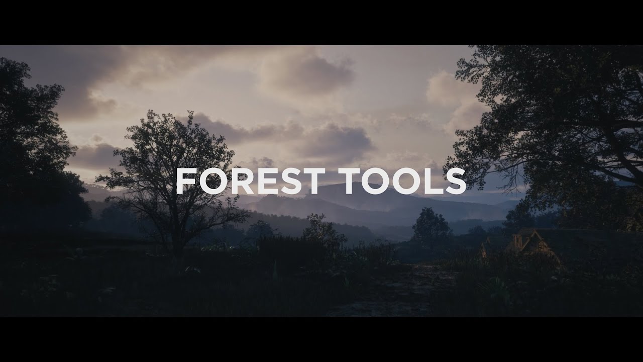 ForestTools - Unreal Engine 5 Smart Scattering System trailer #1