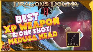 Dragons Dogma 2 How To Get Medusan Spell Bow \&  Preserved Medusa Head Insane 1shot and XP Items