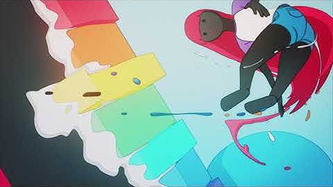 Audio Happy Psychedelic Composition - Surreal 2D Animation and Music NFT