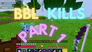 🔥 BBL Kills Part 1 🔥 Planet of Cubes / Planet Craft