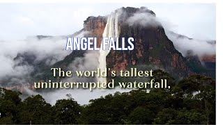 Angel Falls, The World's Tallest Waterfall #WorldsTallestWaterfall #waterfall   #visualmeditation