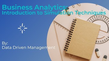 Introduction to Simulation | Simulation Techniques
