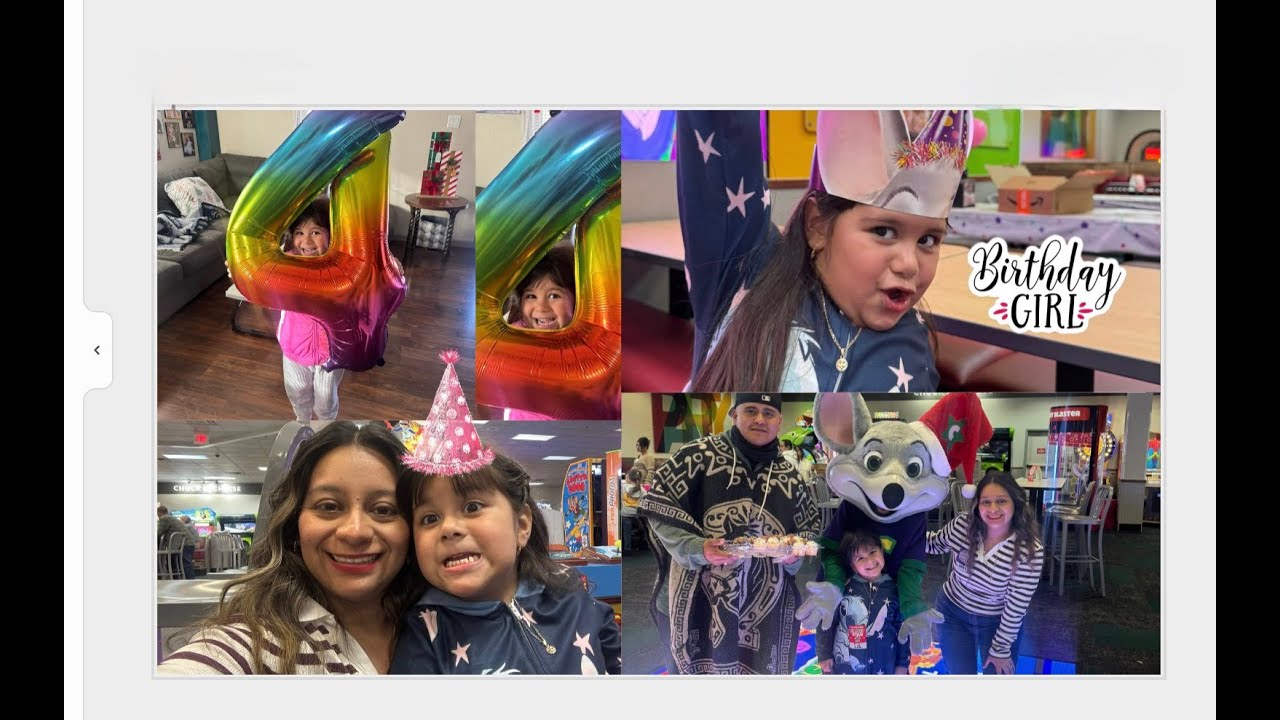 CUMPLEAŃOS #4 DE LU 👧🏽🎂💖