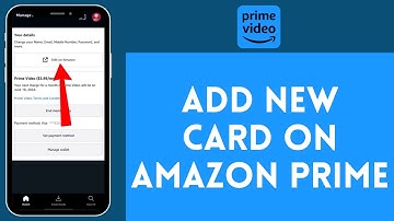 How to Add New Card on Amazon Prime Video 2024 | Change Payment Method