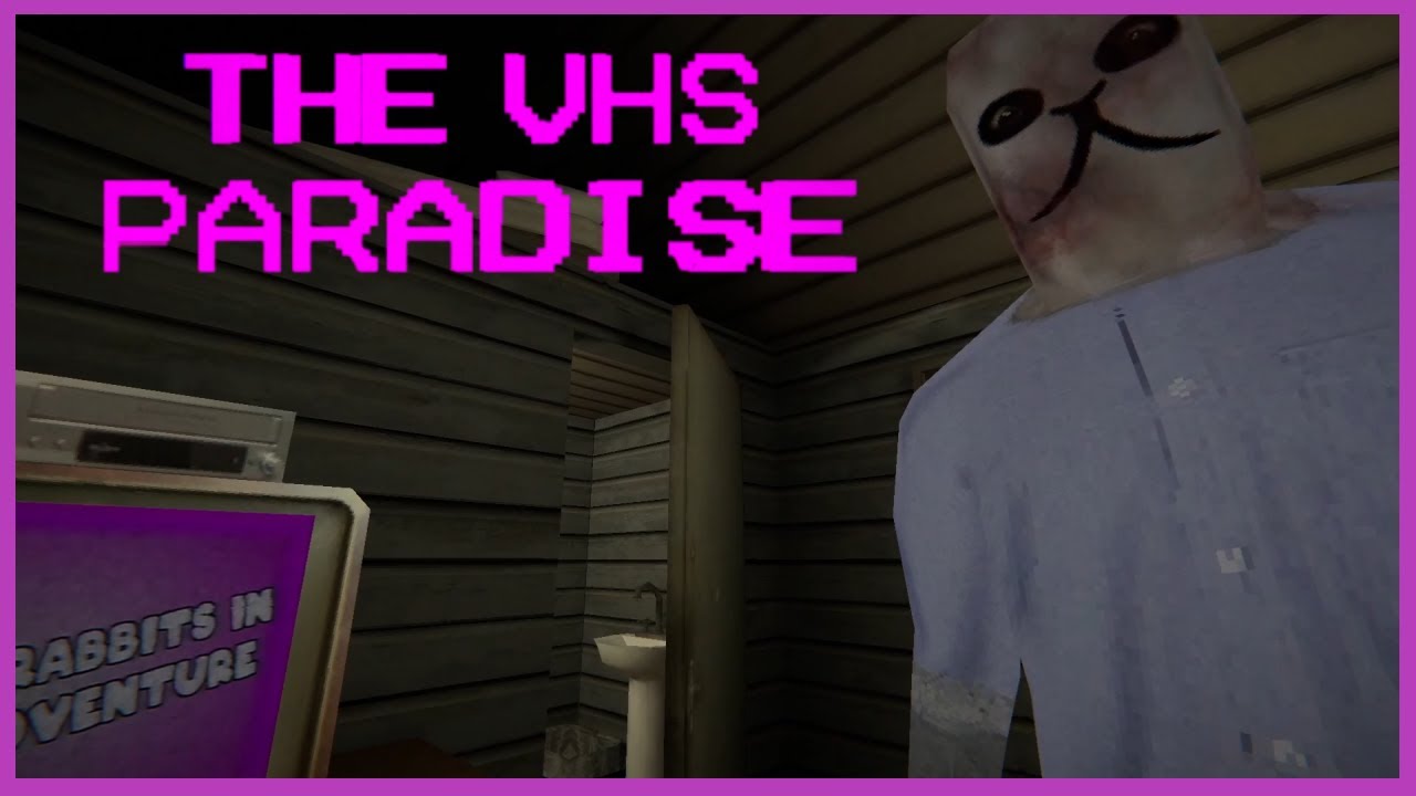 The VHS Paradise (All Endings) - Indie Horror Game - No Commentary 