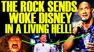 THE ROCK JUST DESTROYED WOKE DISNEY! DWAYNE JOHNSON LOSES IT WITH BOB IGER AFTER RIDICULOUS AGENDA