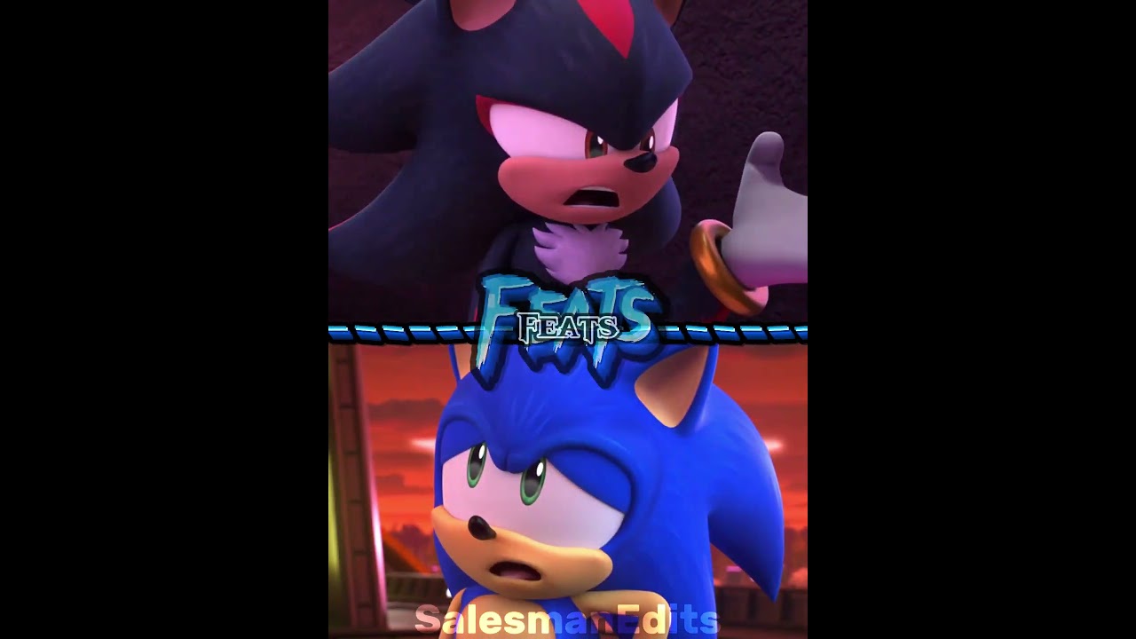 Sonic (Sonic Prime) vs Shadow (Sonic Prime) 
