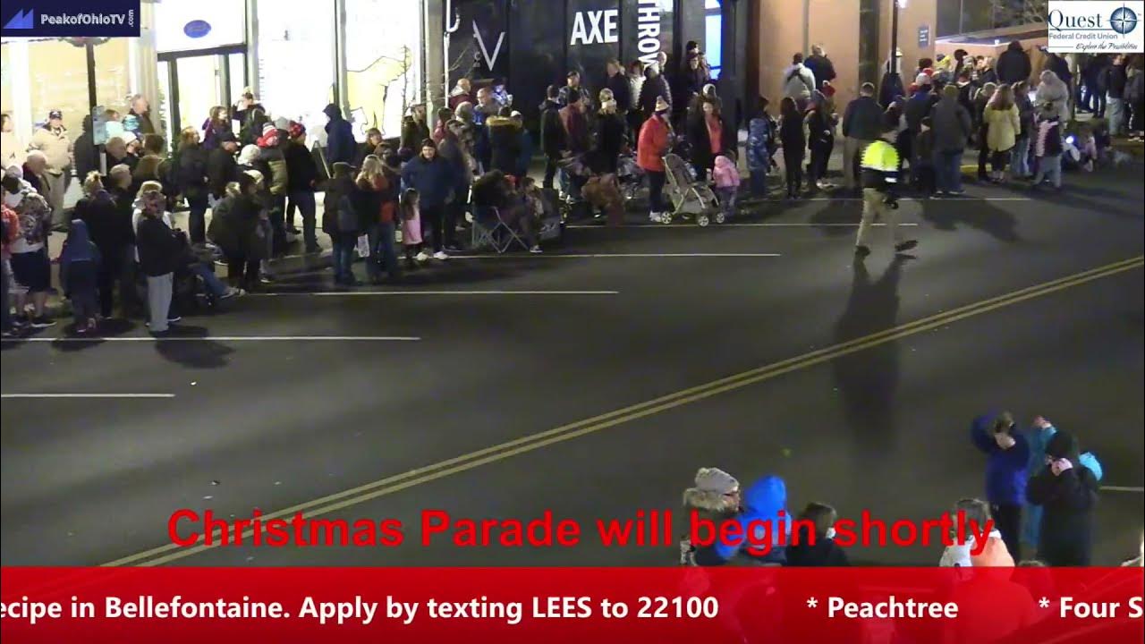 Bellefontaine Hometown Christmas Parade Dec 3, 2021 YouTube