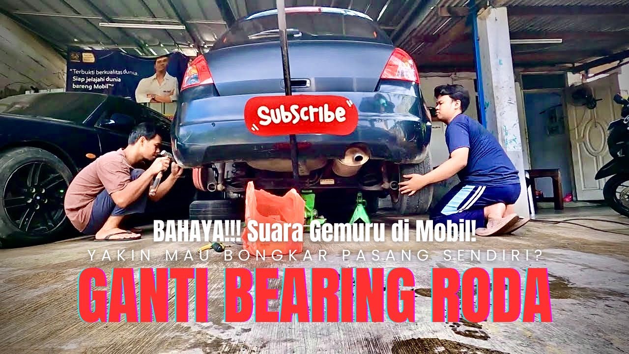 Tanda Bearing Mobil Rusak Tutorial Cara Ganti Laher Roda Kampas Rem Belakang Suzuki Swift di Bengkel