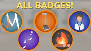 HOW TO GET *ALL* 5 BADGES IN MAPLE HOSPITAL!! (Roblox)
