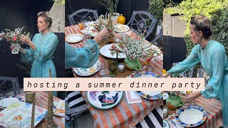 THRIFTING TO HOST A SUMMER DINNER PARTY