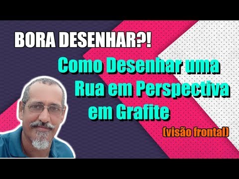 COMO DESENHAR RUA EM PERSPECTIVA - GRAFITE - PASSO A PASSO