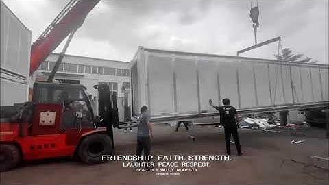 40ft expandable container house for loading