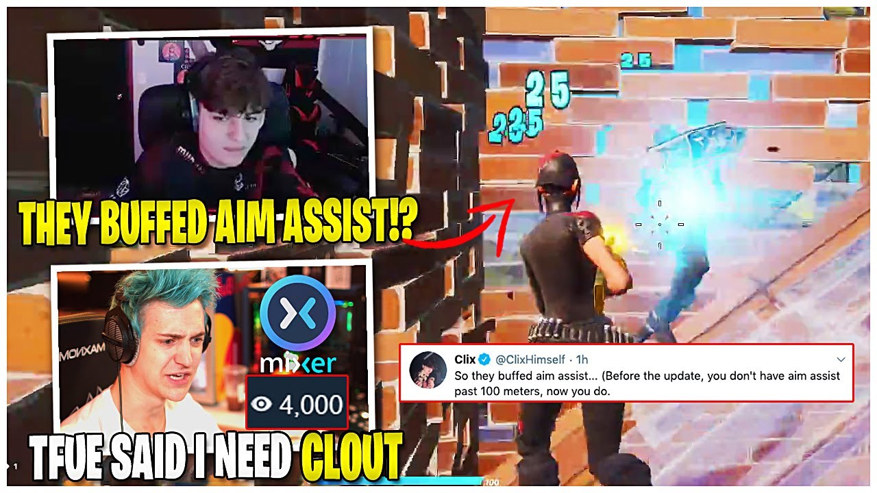 Streamers React to Aim Assist BUFF | Ninja Responds To HATE About His ...