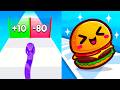 Snake Run Race vs Food Run || Epic GOAT Gameplay🔥Max Funny Moments Walkthrough (Android, iOS) EP 340