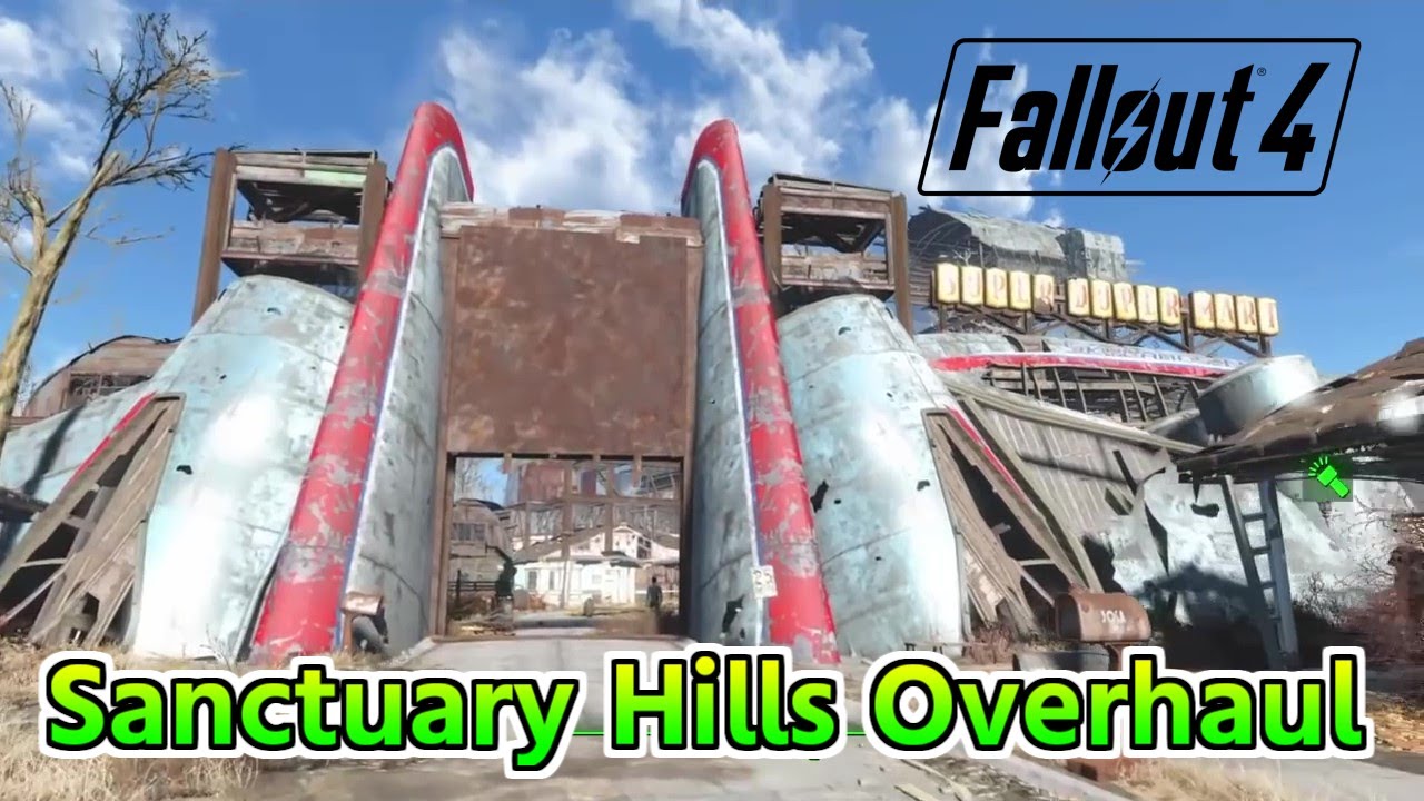 Ps4版fallout4 フォールアウト4 Mod Sanctuary Hills Overhaul Ps4 Youtube