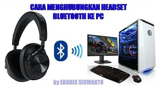 Cara Menghubungkan Headset Bluetooth ke PC atau Laptop - YouTube