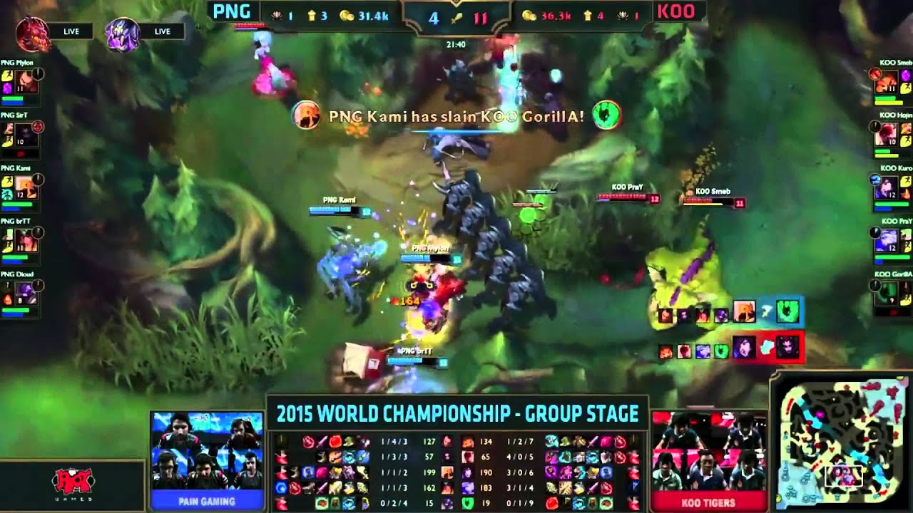 PNG vs KOO - Grup karşılaşmaları | Uçan Lee Sin