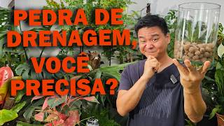 Pedra de drenagem faz sentido?