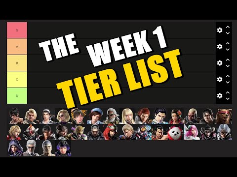 TEKKEN 8 Week 1 TIER LIST