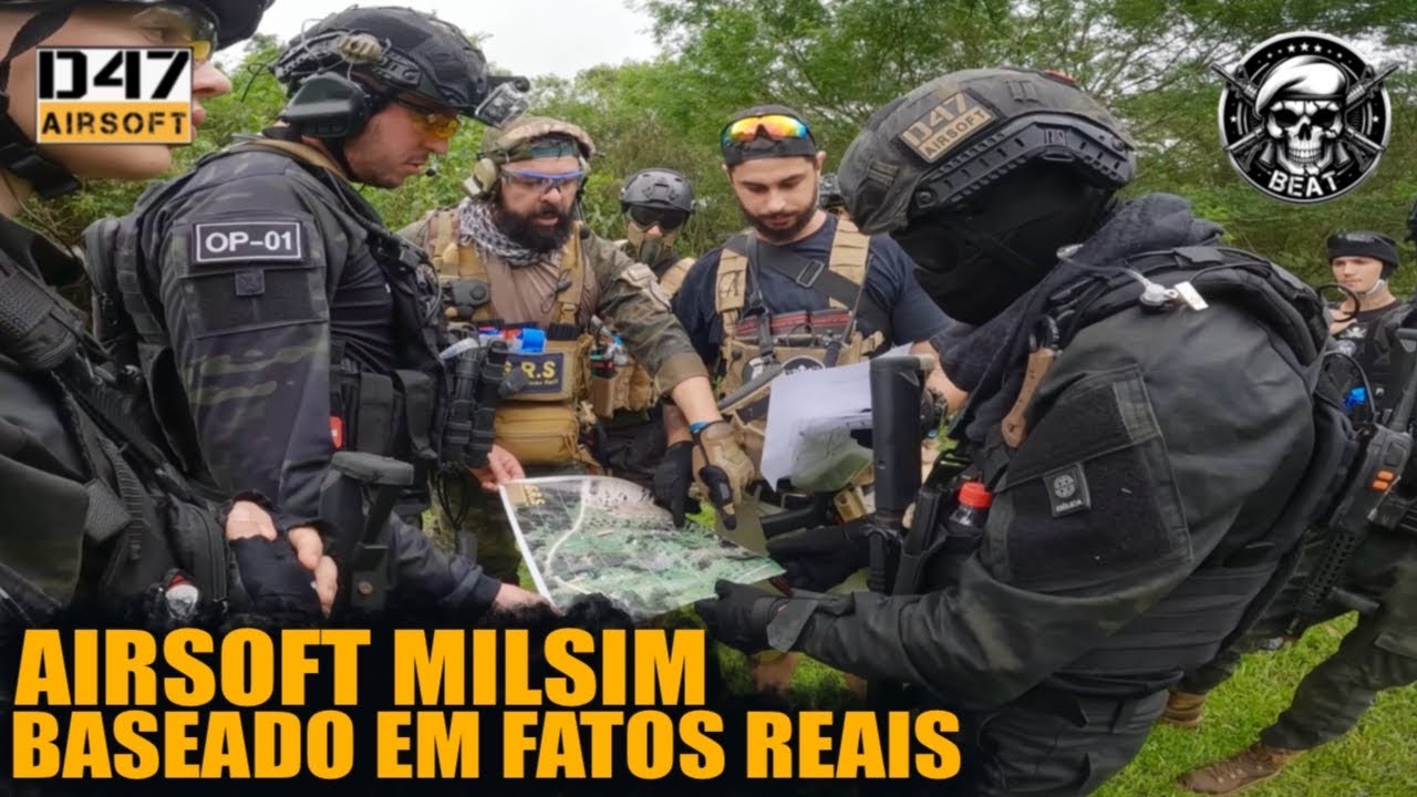 OPERAÇÃO PARABELLUM -  AIRSOFT MILSIM - GAMEPLAY COM NEPTUNE 10 - CAMPO DISTRITO 47 AIRSOFT