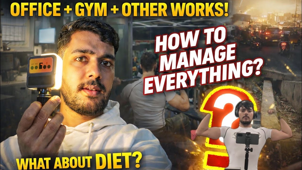 Day in my life (OFFICE + GYM + OTHER)🤐