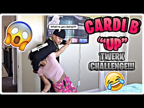 LITTLE SISTER TWERKING TO CARDI B “UP” PRANK ON OLDER BROTHER!