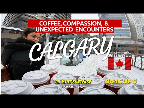 Coffee, Compassion, and Unexpected Encounters ❄️☕️ | #coffeekindness #viral #fyp