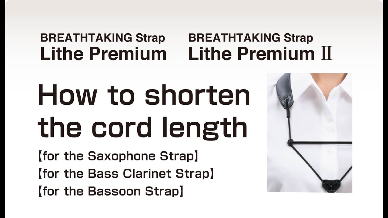 How to shorten the cord length (Saxophone, Bass Bassoon) YouTube