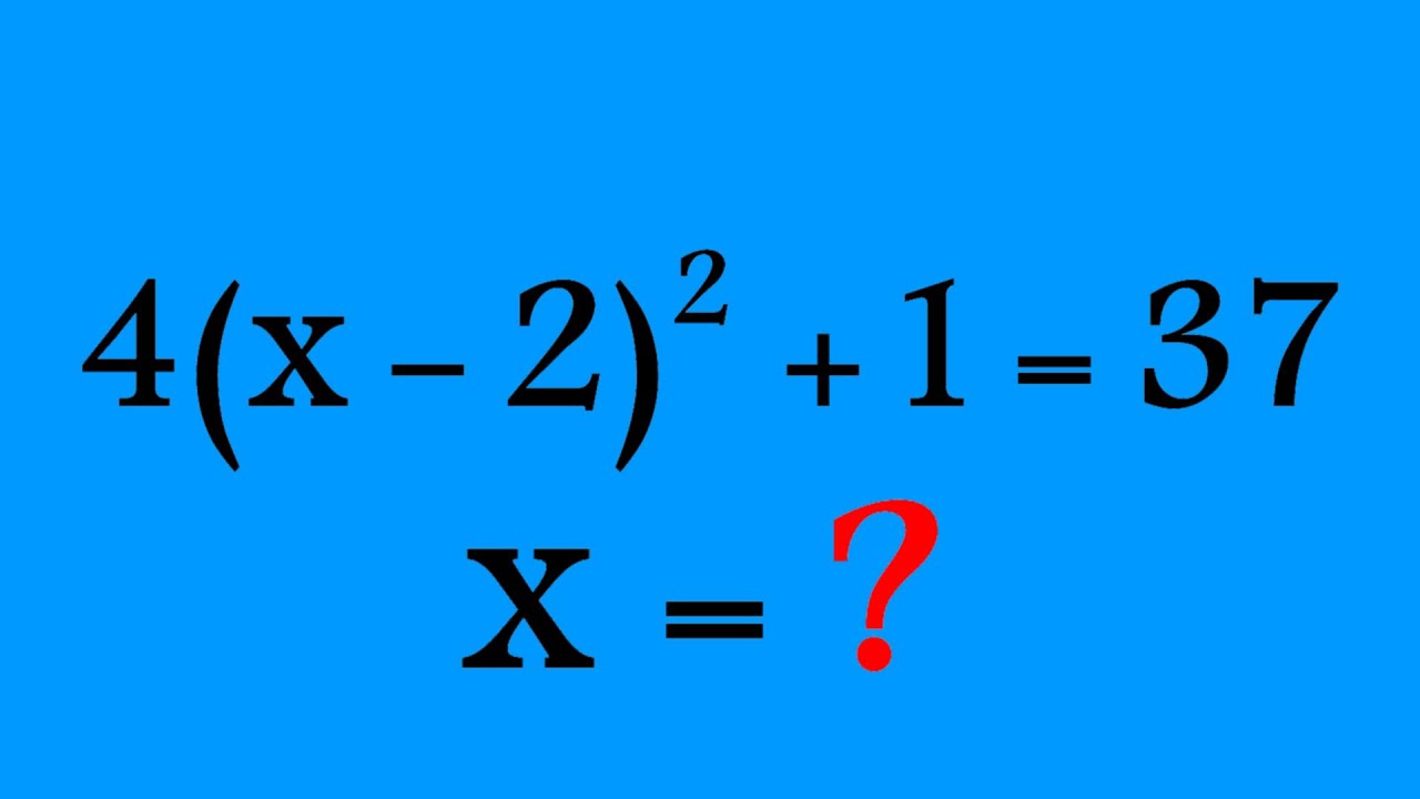 آموزش ریاضی: حل سوال مساوات، حل سوال معادله درجه دو