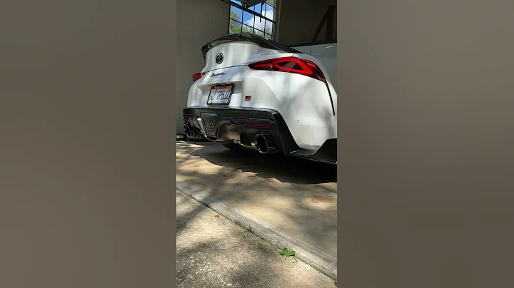 2021 Supra AWE Resonated Touring Exhaust (AA DP)