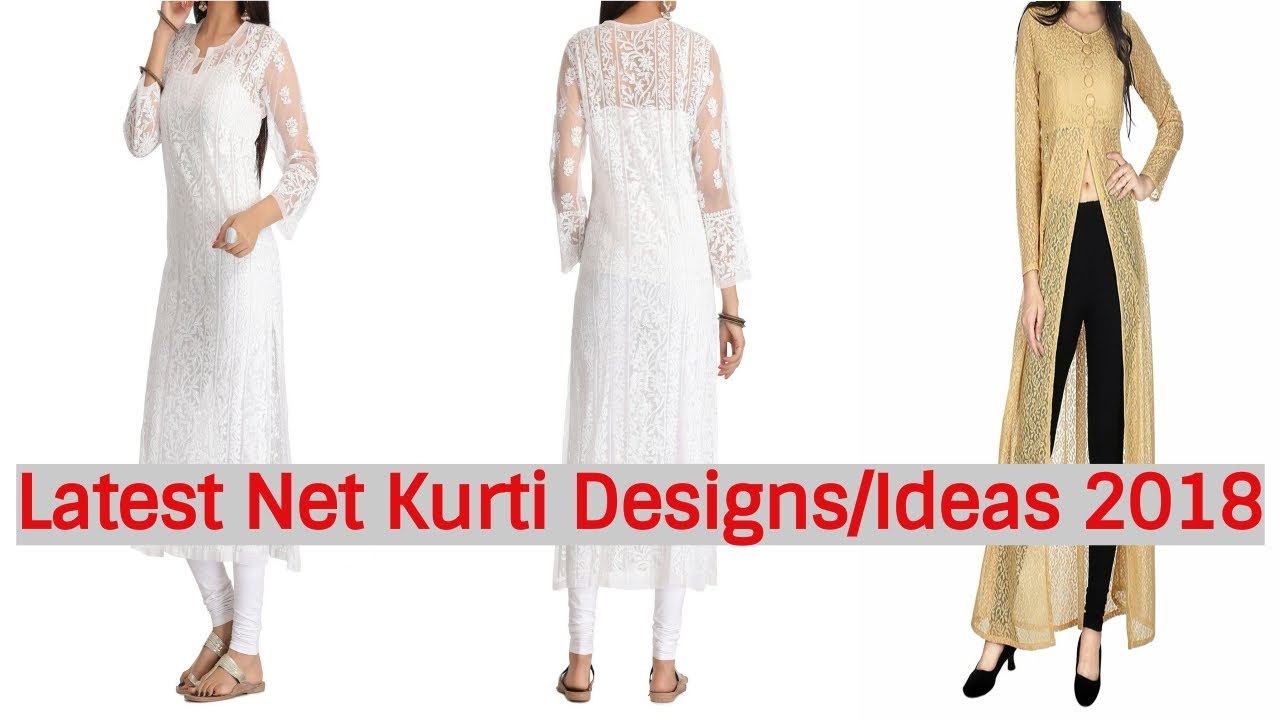 Buy Fashion Fire Yellow and White Netted Cotton Kurti for Women's at  Amazon.in