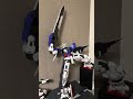 PGエクシアとHGガンダムの大きさの差