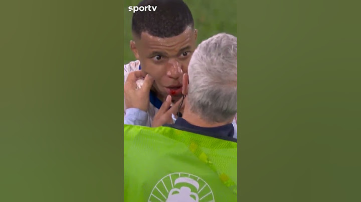 MBAPPÉ DEIXA O CAMPO SANGRANDO APÓS CABEÇADA DAR ERRADO | ÁUSTRIA X FRANÇA | #shorts | sportv