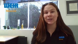 Aly Chandler, Mechanical Engineer, Weir Minerals