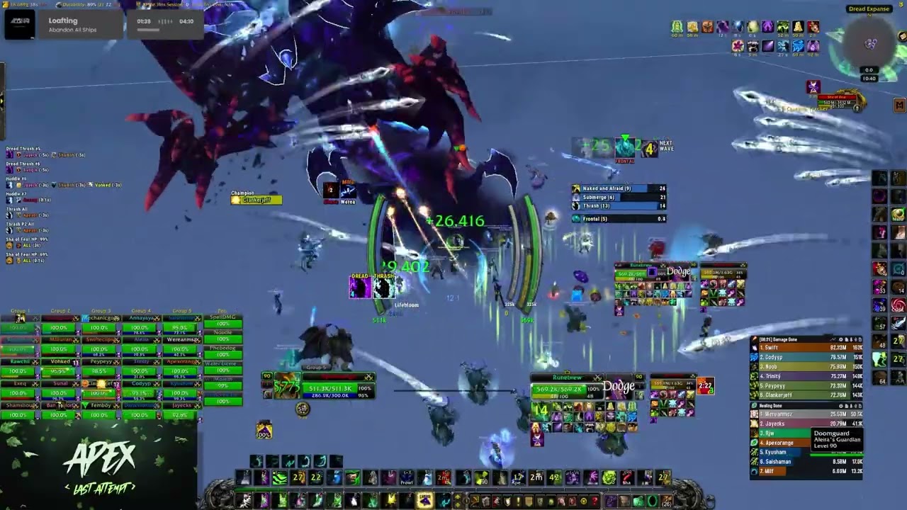 Sha of Fear 25 Heroic - Last Attempt First Kill (Resto Druid POV)