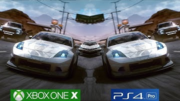 Need For Speed Payback - Xbox One X vs PS4 Pro Graphics Comparison [4K/60fps]