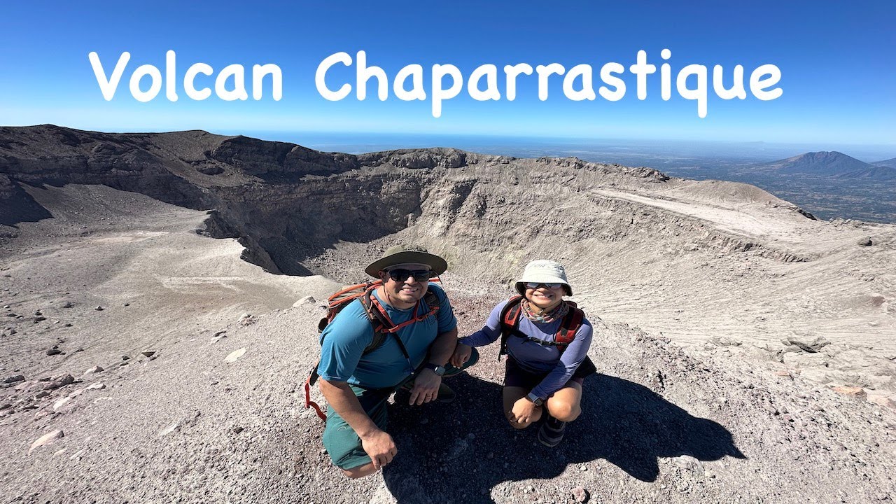 Volcan Chaparrastique - El Salvador, Hicimos cumbre en el volcan mas dificil de El Salvador!